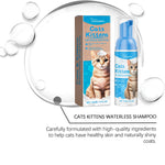 Yegbong 60ml Waterless Pet Cleaning Shampoo – Gentle Foam for Cats & Kittens