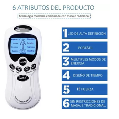 EIGHT ELECTRODE MASSAGER