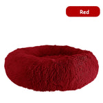 Donut Dog Bed – Plush Calming Pet Bed for Dogs & Cats