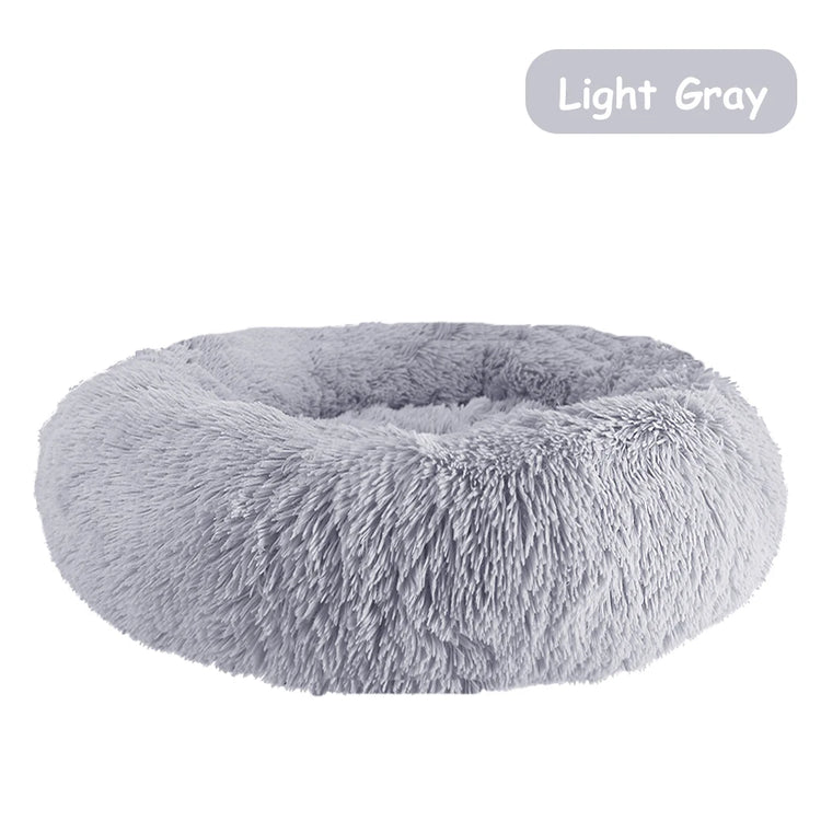 Donut Dog Bed – Plush Calming Pet Bed for Dogs & Cats