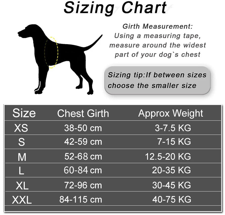 Customizable No-Pull Dog Harness Vest – Reflective & Breathable Outdoor Gear