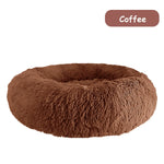 Donut Dog Bed – Plush Calming Pet Bed for Dogs & Cats