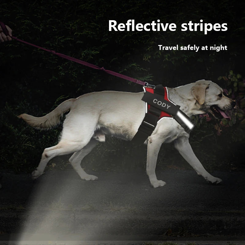No-Pull Reflective Dog Harness – Comfort & Control for Every Walk