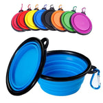 Collapsible Silicone Pet Bowl – Lightweight, Portable, and Travel-Ready Feeding & Water Dish