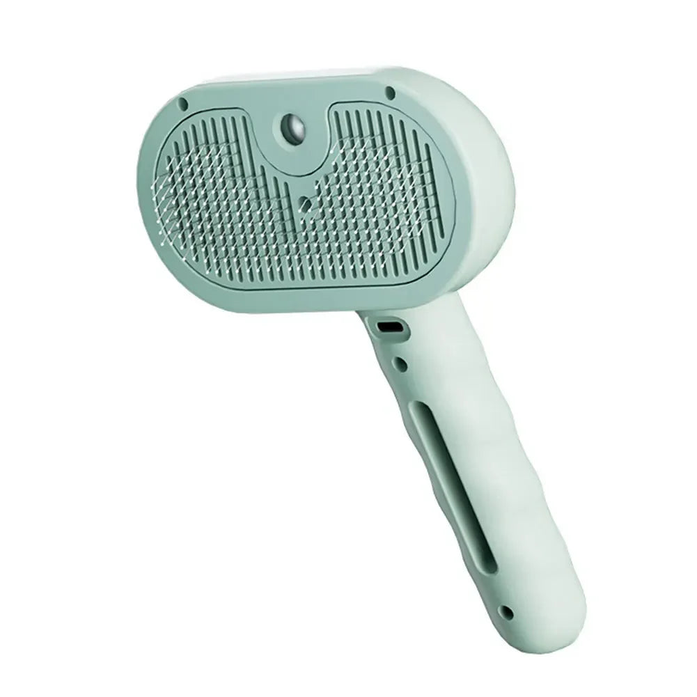 3-in-1 Cat Steam Brush & Grooming Combo – Gentle Care for Your Furry Friend
