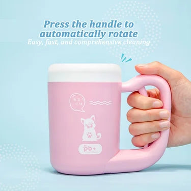 Automatic Pet Paw Cleaner – Quick, Gentle & No Scrubbing Needed