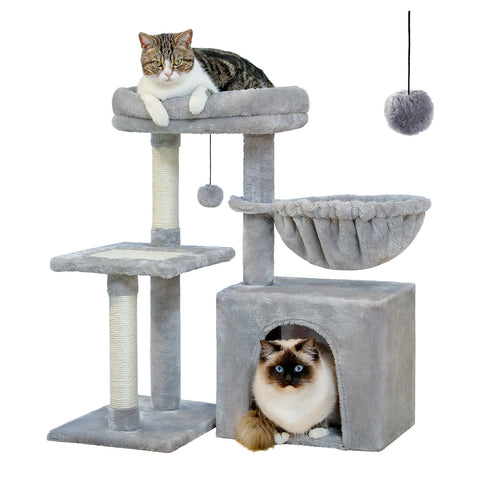 Cat Tree & Activity Tower – Indoor Play, Scratch & Rest Station for Cats
