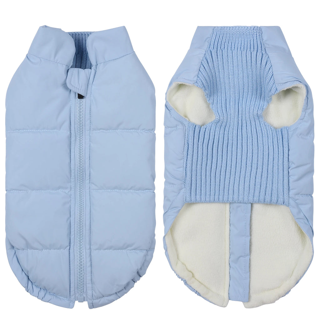 Pet Knitted Leisure Dog Clothes – Autumn/Winter Warm Vest Jacket for Small & Medium Dogs