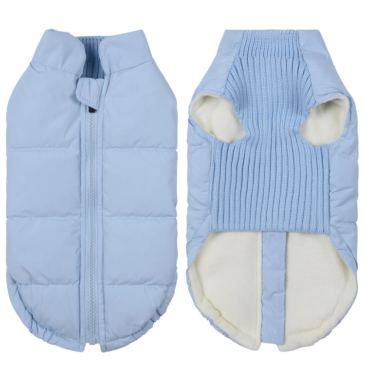 Pet Knitted Leisure Dog Clothes – Autumn/Winter Warm Vest Jacket for Small & Medium Dogs