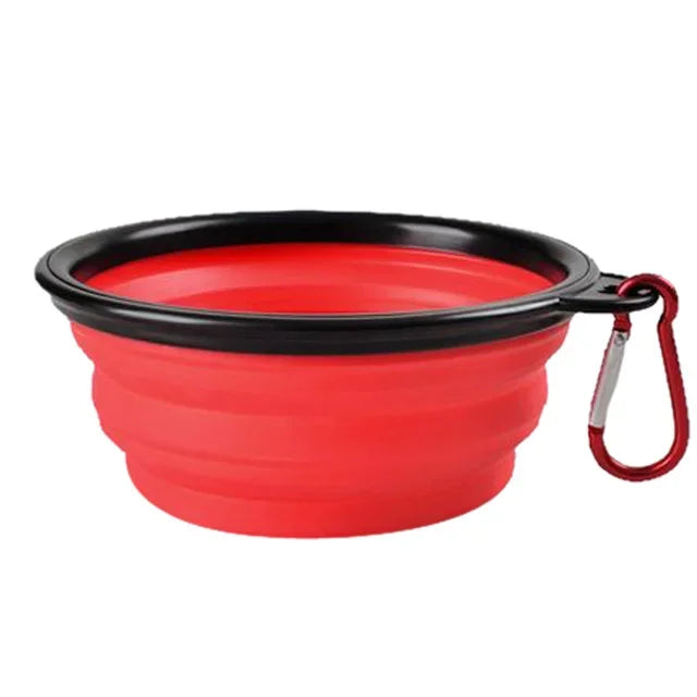 Collapsible Silicone Pet Bowl – Lightweight, Portable, and Travel-Ready Feeding & Water Dish