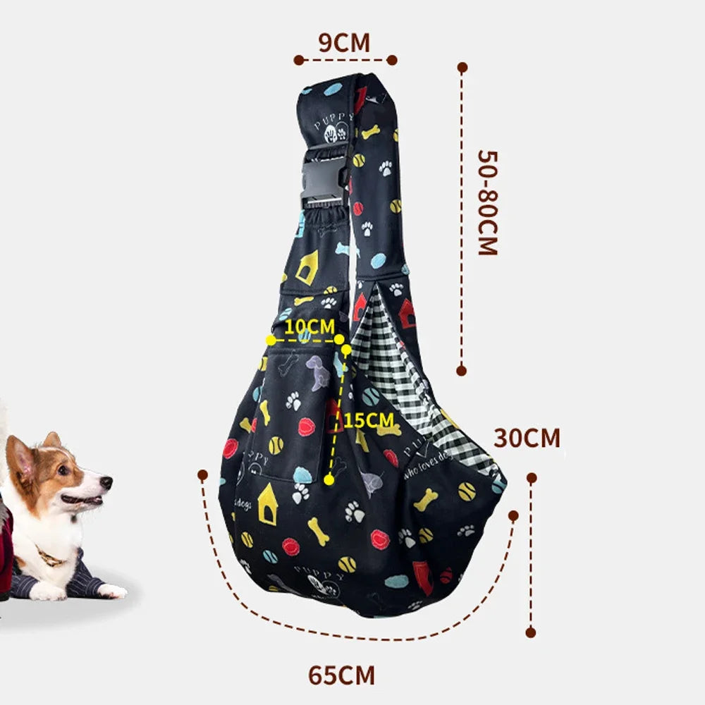Printing Small Dog & Cat Bag – Travel Carrier for Puppies & Kittens