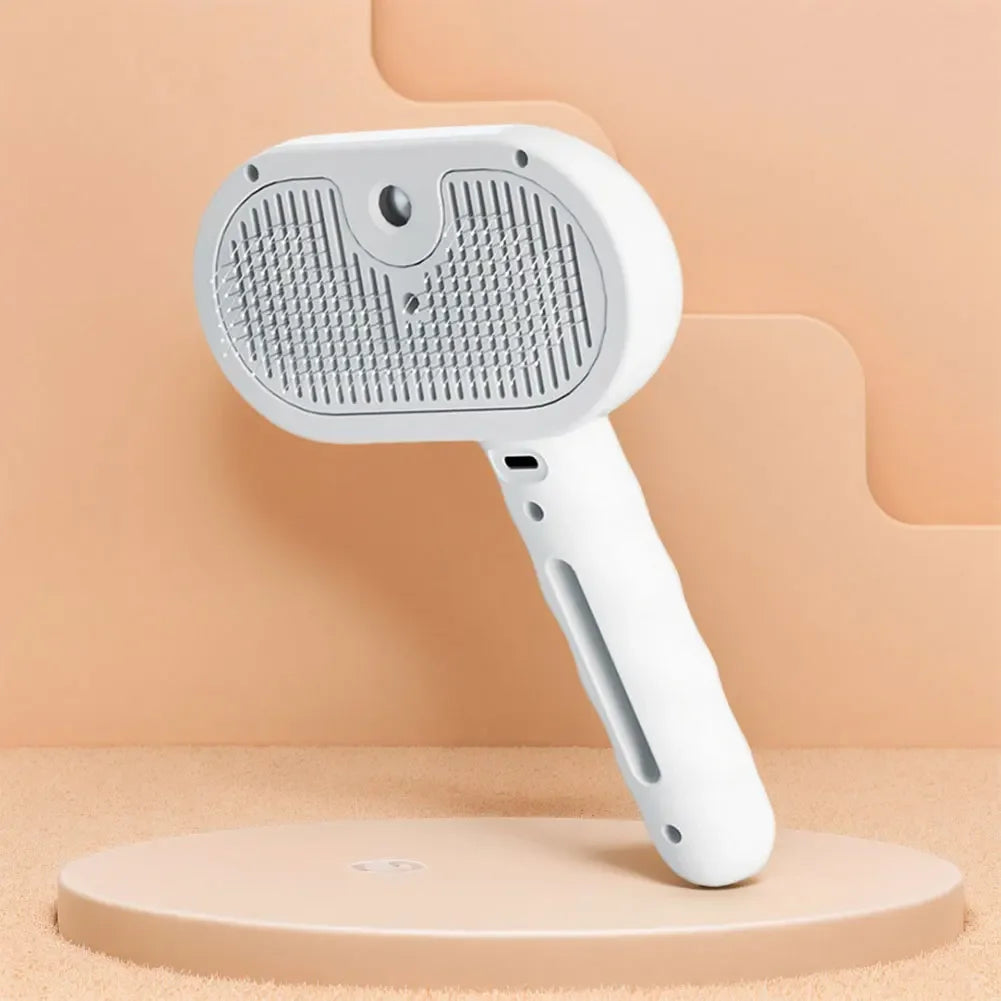 3-in-1 Cat Steam Brush & Grooming Combo – Gentle Care for Your Furry Friend