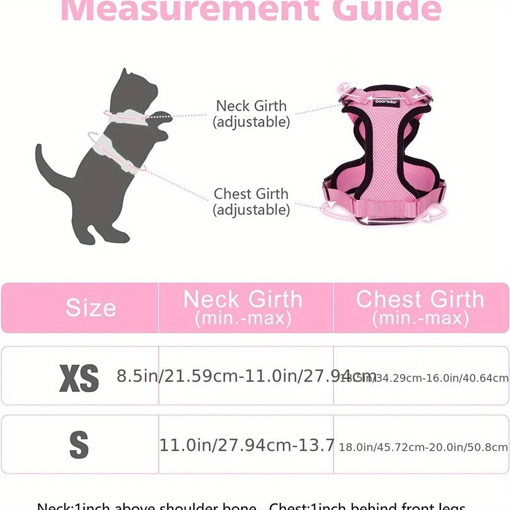 Adjustable Non-Slip Cat Leash with Vest – Safe, Comfortable Outdoor Adventures