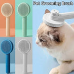 Cat Grooming Brush – Soft & Effective Hair Remover for Happy Pets