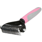 Dog Brush Pet Hair Remover – Professional Shedding & Grooming Tool for Dogs & Cats