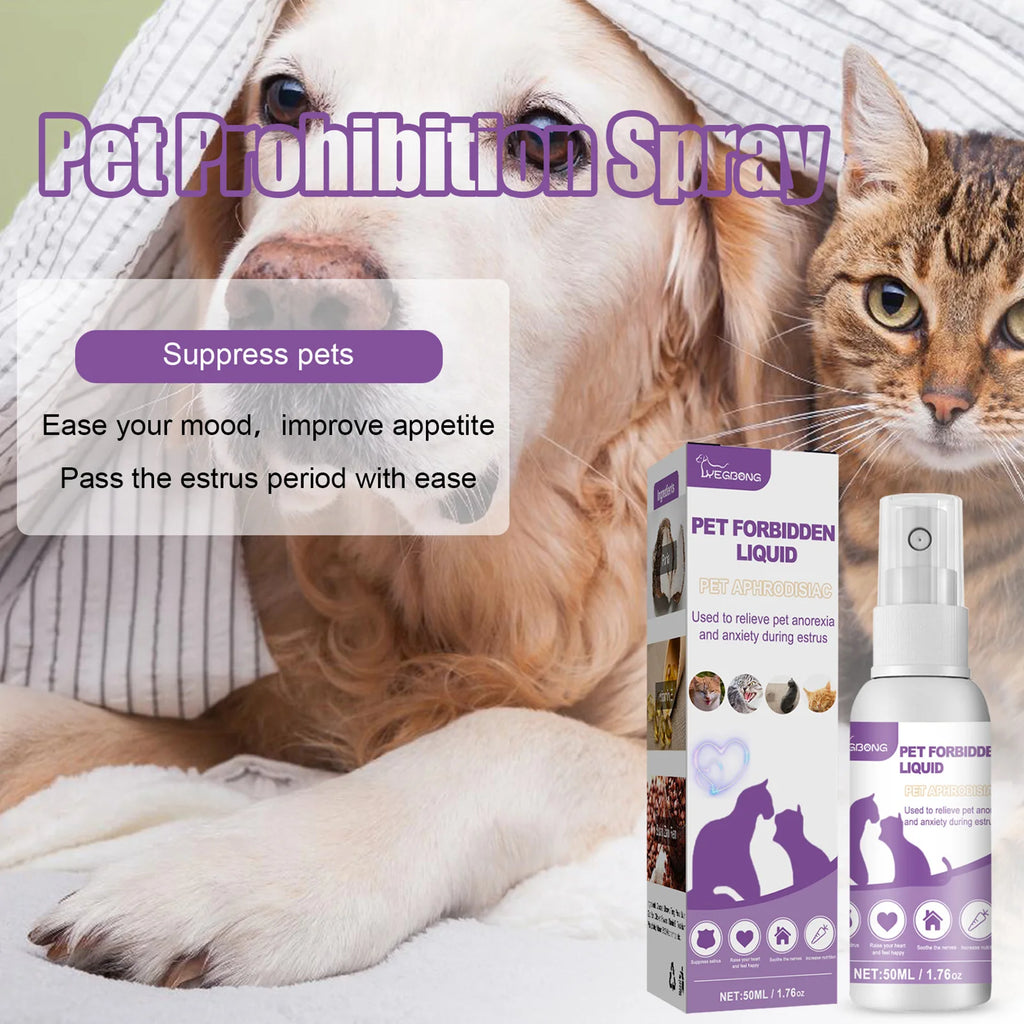Calming Diffuser Spray – Natural Anxiety Relief for Dogs & Cats