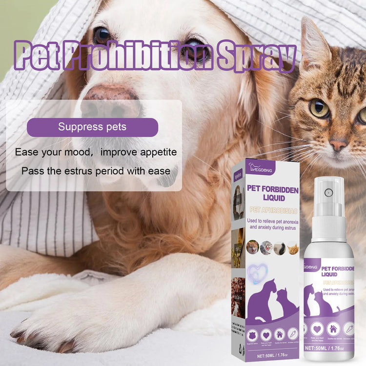 Calming Diffuser Spray – Natural Anxiety Relief for Dogs & Cats