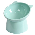 Tilted Elevated Cat Food Bowl – Ergonomic, Anti-Vomiting, Non-Slip Design for Comfortable Mealtime
