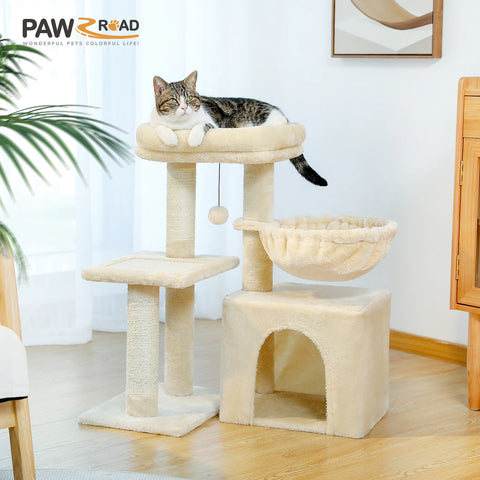 Cat Tree & Activity Tower – Indoor Play, Scratch & Rest Station for Cats