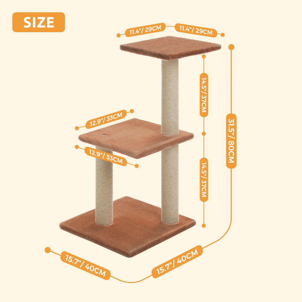 Cat Tree & Activity Tower – Indoor Play, Scratch & Rest Station for Cats