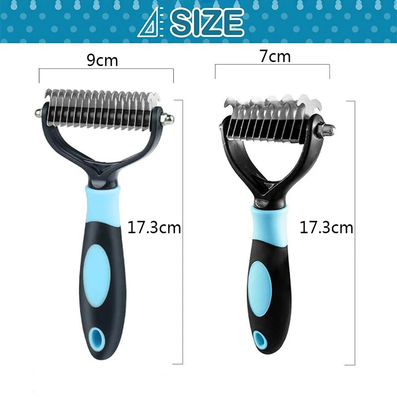 Professional Pet Grooming Brush & Hair Remover – For Dogs, Cats & Small Animals