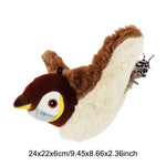 Interactive Chirping Bird Cat Toy – Flapping Plush with Catnip for Indoor Cats & Kittens