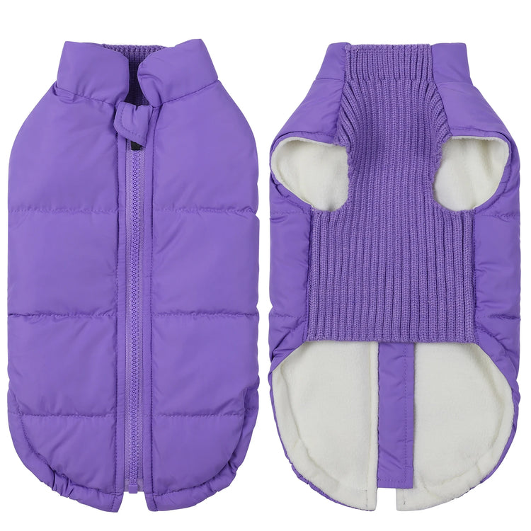 Pet Knitted Leisure Dog Clothes – Autumn/Winter Warm Vest Jacket for Small & Medium Dogs