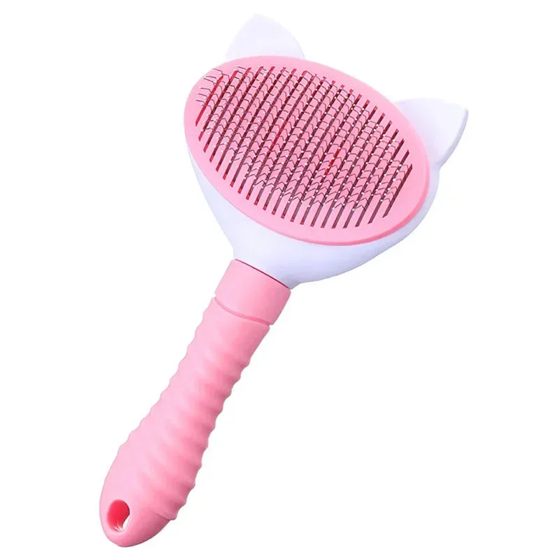 Self-Cleaning Pet Grooming Brush – Professional Quality Comb for Dogs & Cats