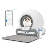 DOEL Automatic Self-Cleaning Cat Litter Box – Smart App-Controlled Toilet with Mat for Multiple Large Cats