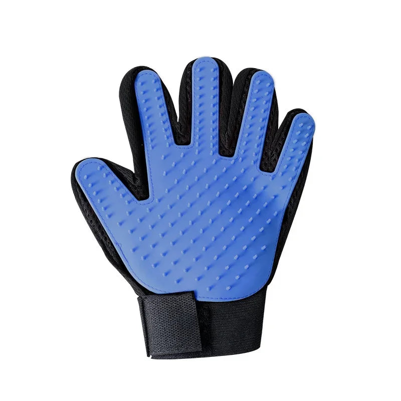 Pet Grooming Glove – Self-Cleaning Brush for Cats & Dogs