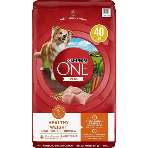 Plus Healthy Weight High-Protein Dry Dog Food – 40 lb. Bag