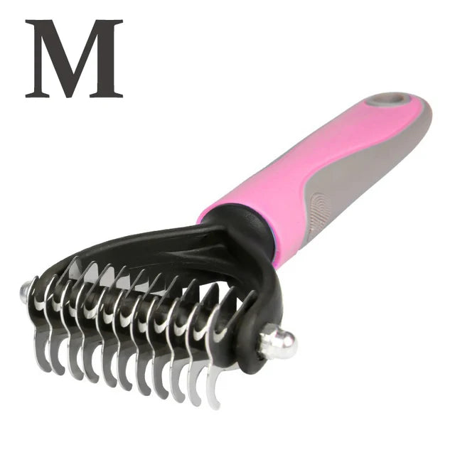 Professional Pet Grooming Brush & Hair Remover – For Dogs, Cats & Small Animals