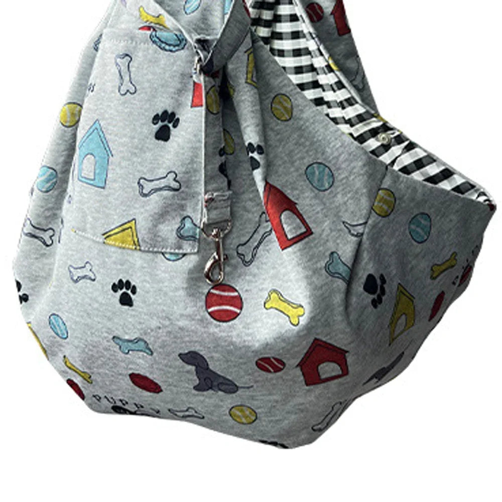 Printing Small Dog & Cat Bag – Travel Carrier for Puppies & Kittens