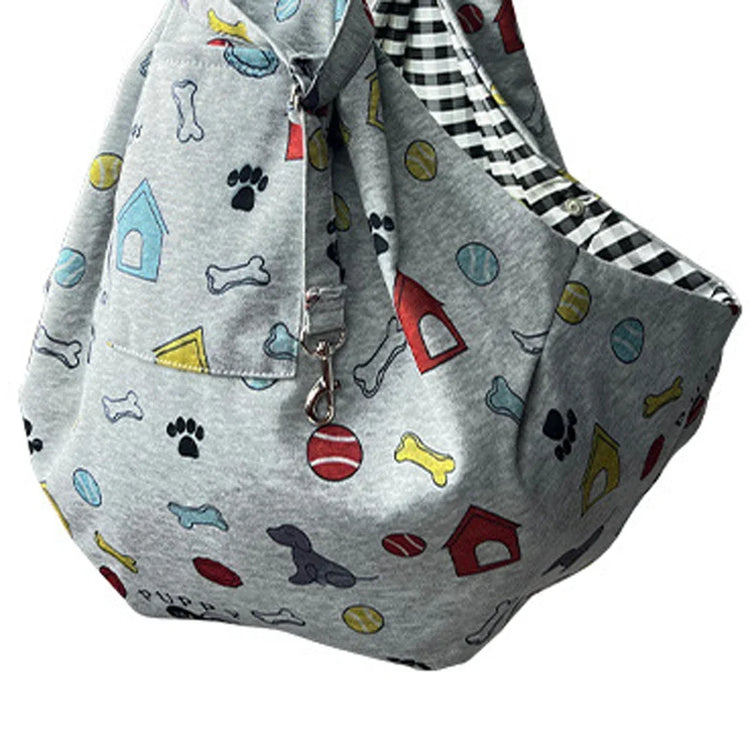 Printing Small Dog & Cat Bag – Travel Carrier for Puppies & Kittens