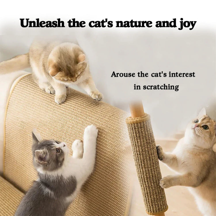 Premium Sisal Cat Scratching Mat – Furniture Saver & Healthy Scratching Spot for Indoor Cats