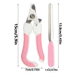 Professional Pet Nail Clippers & Trimmer – Safe and Portable Grooming for Puppies, Cats & Birds