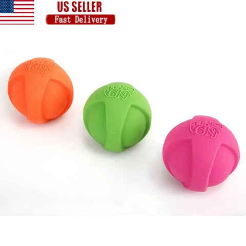 Medium Dog Toys Bacon Scented Squeaky Latex 3 Pack Dura Play Fetch Floatable Indoor Outdoor Durable Chew Toy
