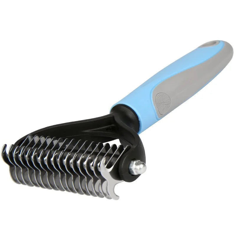 Dog Brush Pet Hair Remover – Professional Shedding & Grooming Tool for Dogs & Cats