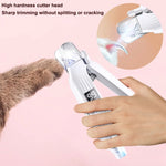 2-in-1 Electric Pet Nail Trimmer & Grinder – Quiet, Low Vibration Grooming with LED Light