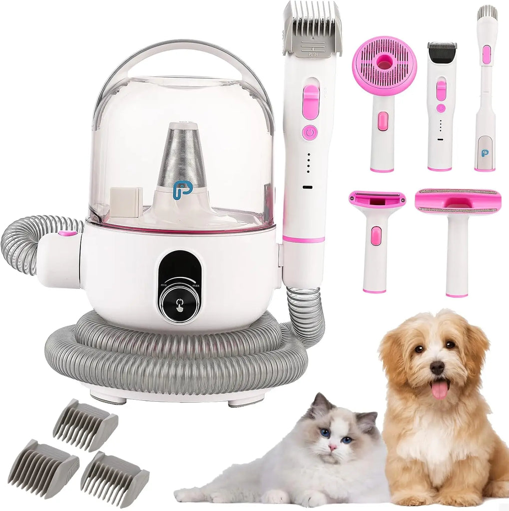 Pet Grooming Vacuum – Dog Hair Groomer & Multi-Functional Pet Grooming Kit