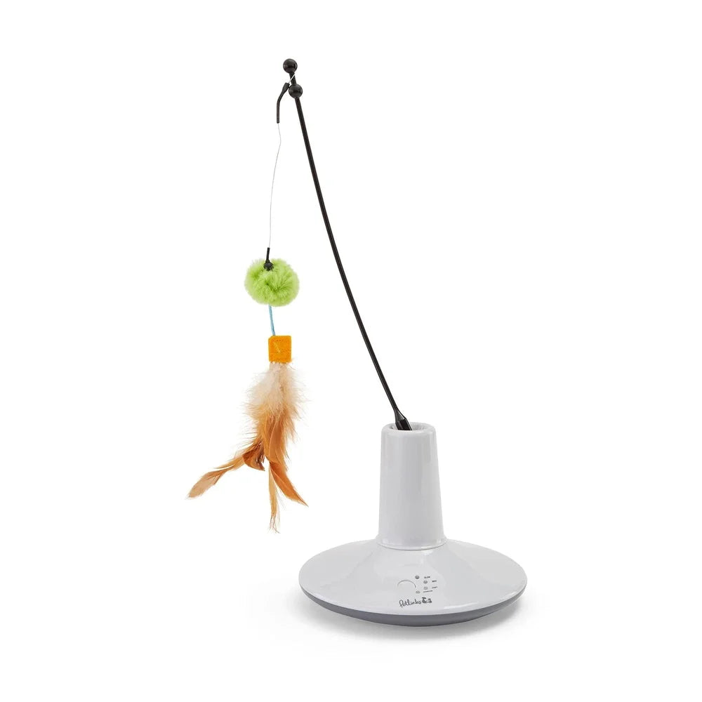 Electronic Motion Cat Toy – Interactive Chasing Plush Feathers for Active Play