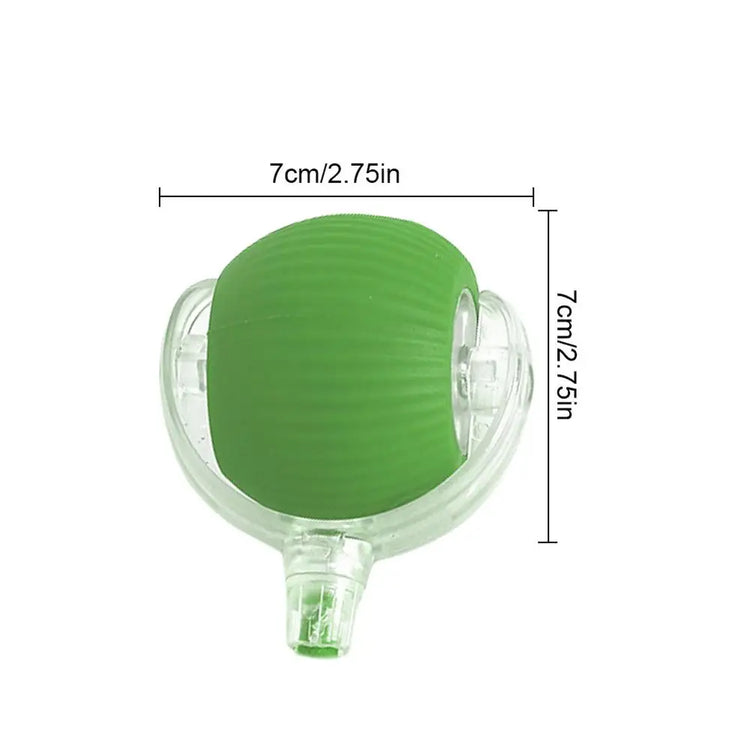 Electric Cat Ball Toy with Faux Tail – Smart Rechargeable Interactive Fun