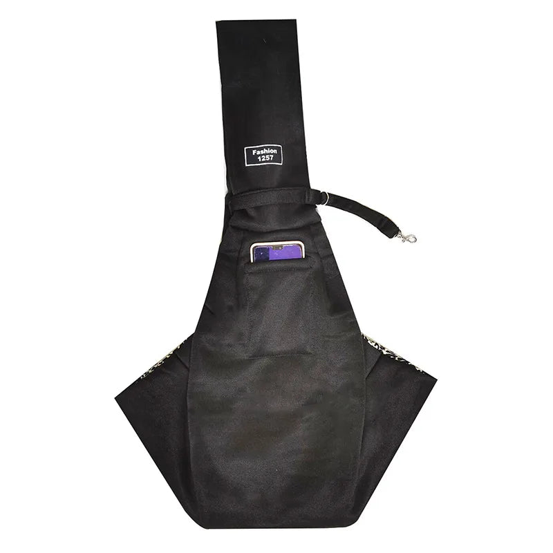 Crossbody Breathable Dog Folding Pet Bag – Large Capacity Portable Cat & Dog Carrier