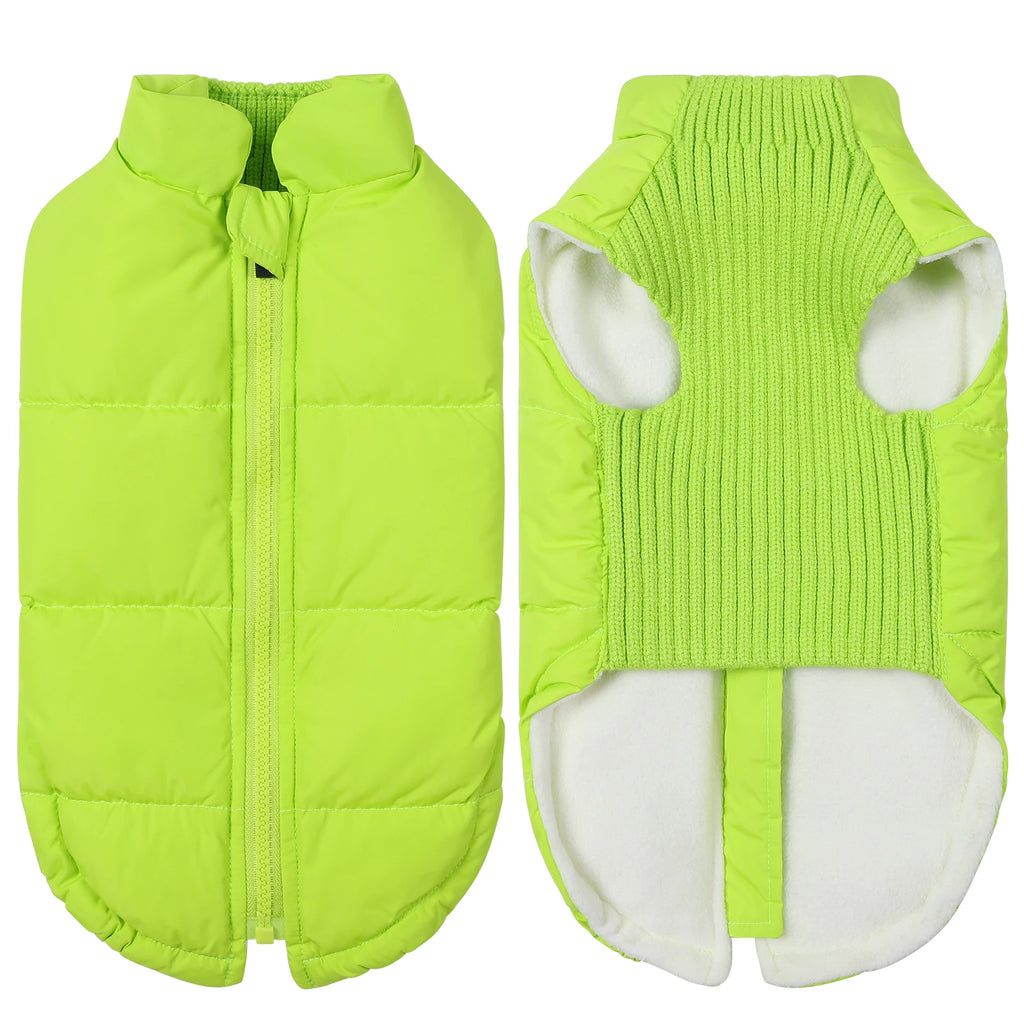 Pet Knitted Leisure Dog Clothes – Autumn/Winter Warm Vest Jacket for Small & Medium Dogs