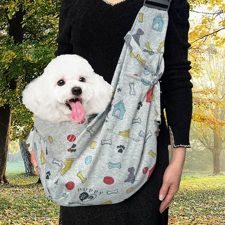 Printing Small Dog & Cat Bag – Travel Carrier for Puppies & Kittens