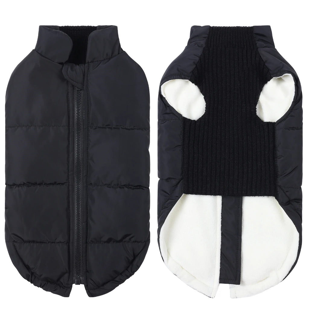 Pet Knitted Leisure Dog Clothes – Autumn/Winter Warm Vest Jacket for Small & Medium Dogs