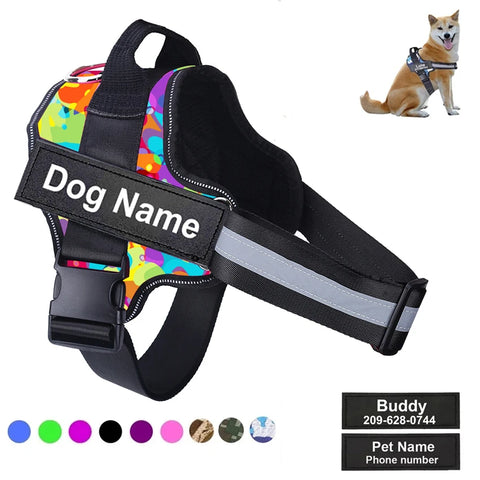 No-Pull Reflective Dog Harness – Comfort & Control for Every Walk