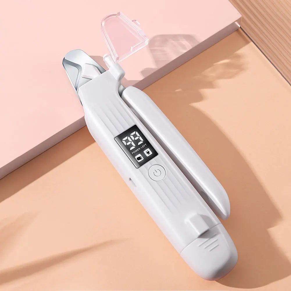 2-in-1 Electric Dog Nail Grinder & Clipper – Safe Grooming with Built-In LED Light