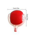 Electric Cat Ball Toy with Faux Tail – Smart Rechargeable Interactive Fun