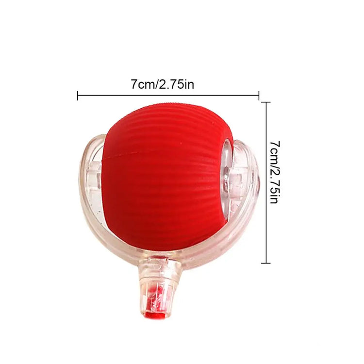 Electric Cat Ball Toy with Faux Tail – Smart Rechargeable Interactive Fun